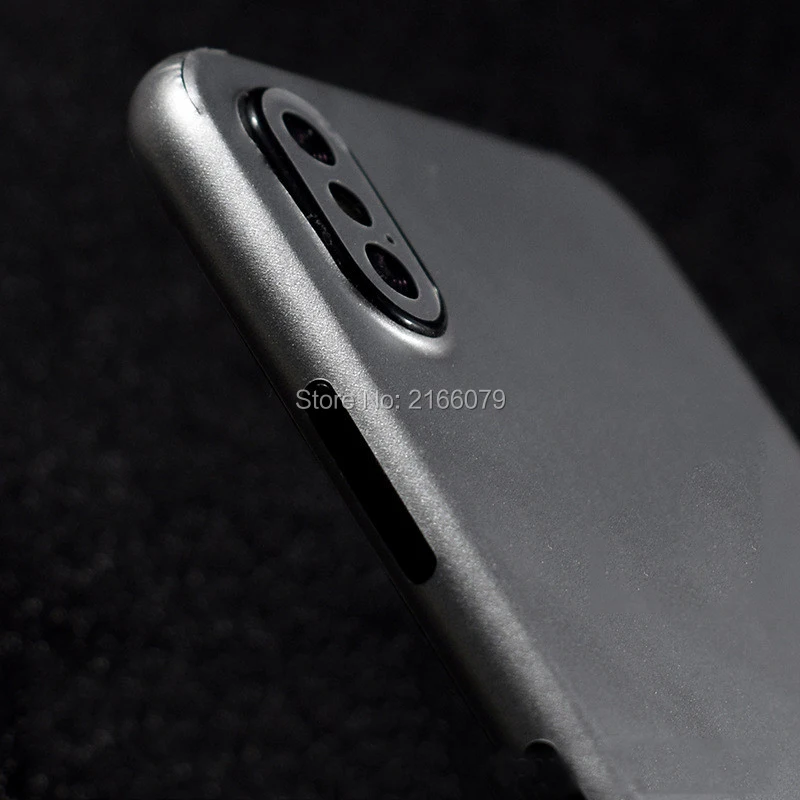 Для Apple iPhone X XS Max Xr 8 7 6S Plus 5S SE задняя крышка имитация металлическая наклейка