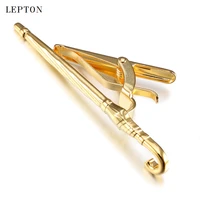 hot umbrella tie bar for mens suit clasp clip lepton bronze black gun gold silver color business metal umbrella tie clips