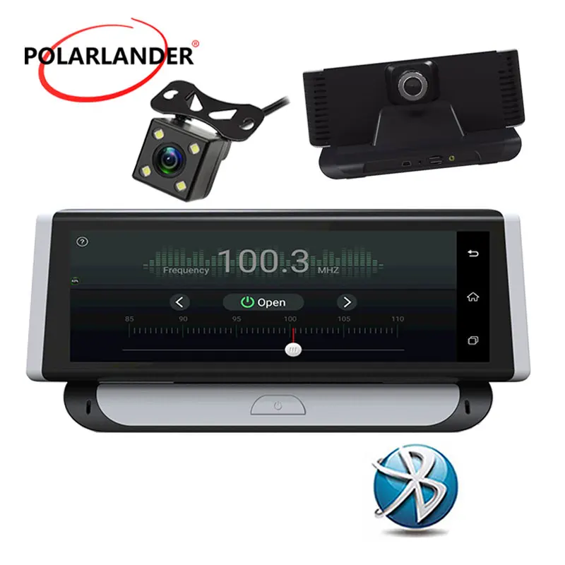 Android 5 1 Bluetooth Камера 8 дюймов ADAS GPS навигация 1080P двойной объектив 1G RAM 16G ROM