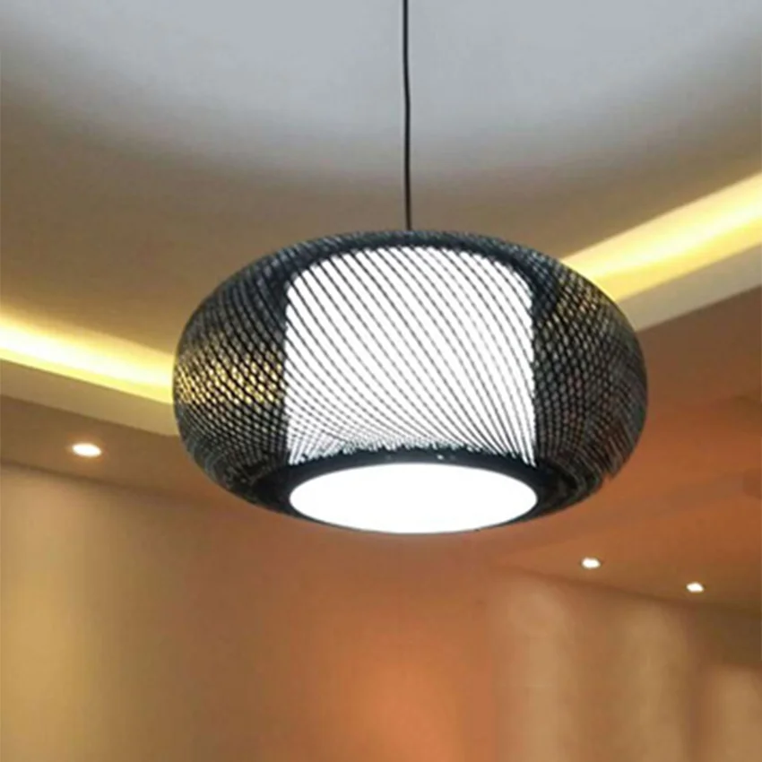 Новые китайские деревянные подвесные светильники светодиодные