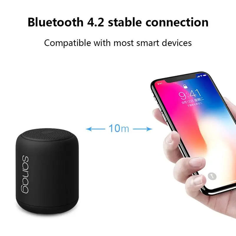 Portable Bluetooth Mini Outdoor IPX5 Waterproof Wireless Speaker With Hi-Quality Sound | Электроника
