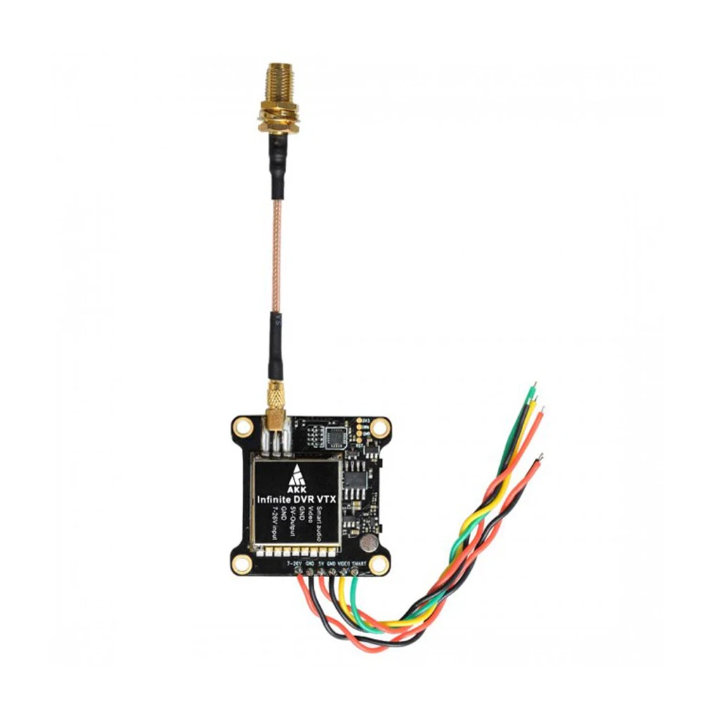 AKK Infinite DVR VTX 25/200/600/1000 МВт переключаемый передатчик питания FPV Поддержка