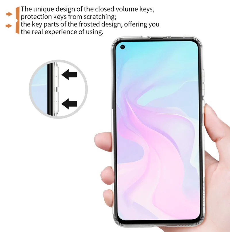 Прозрачный чехол Nillkin для huawei Nova 4 мягкий из ТПУ |