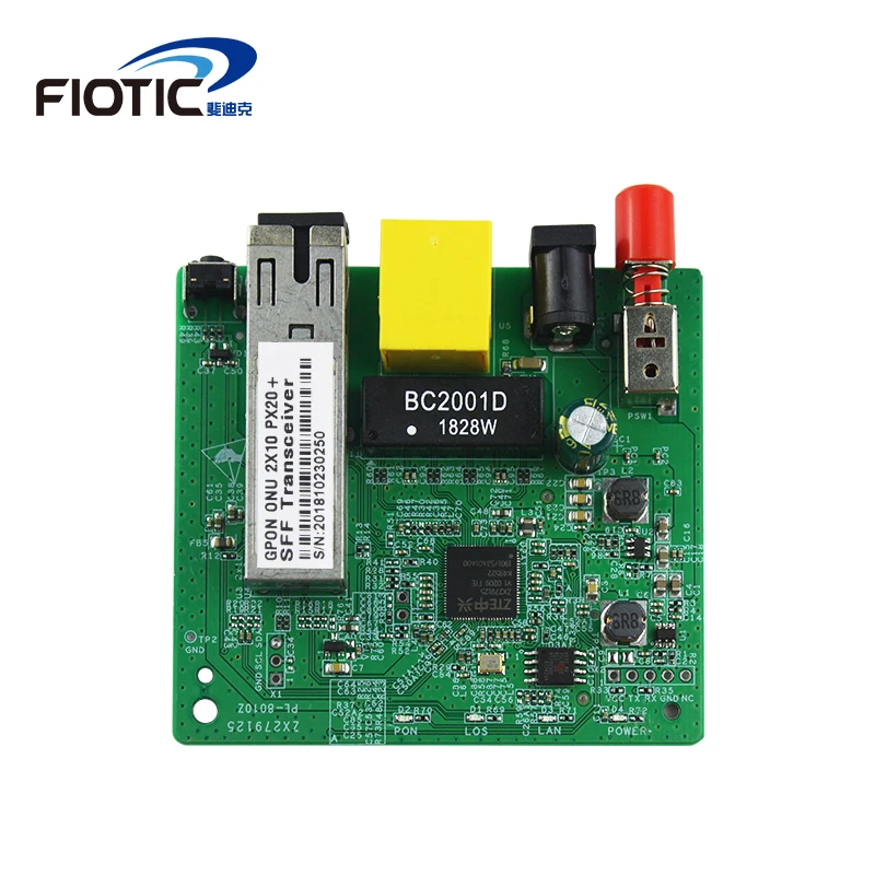 FTTH 1GE GEPON 1 порт ONU GPON PCBA OLT FTTO FTTB 2 5G ONT совместимый ZTE Fiberhome|Оптоволоконное