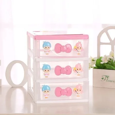 Ящик Тип ювелирных изделий настольная Косметика принять коробка пластиковая