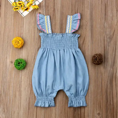 

Cute Newborn Infant Baby Girls Clothes Overalls Pants Romper Bodysuit Jumpsuit Outfit Sunsuit Clothes