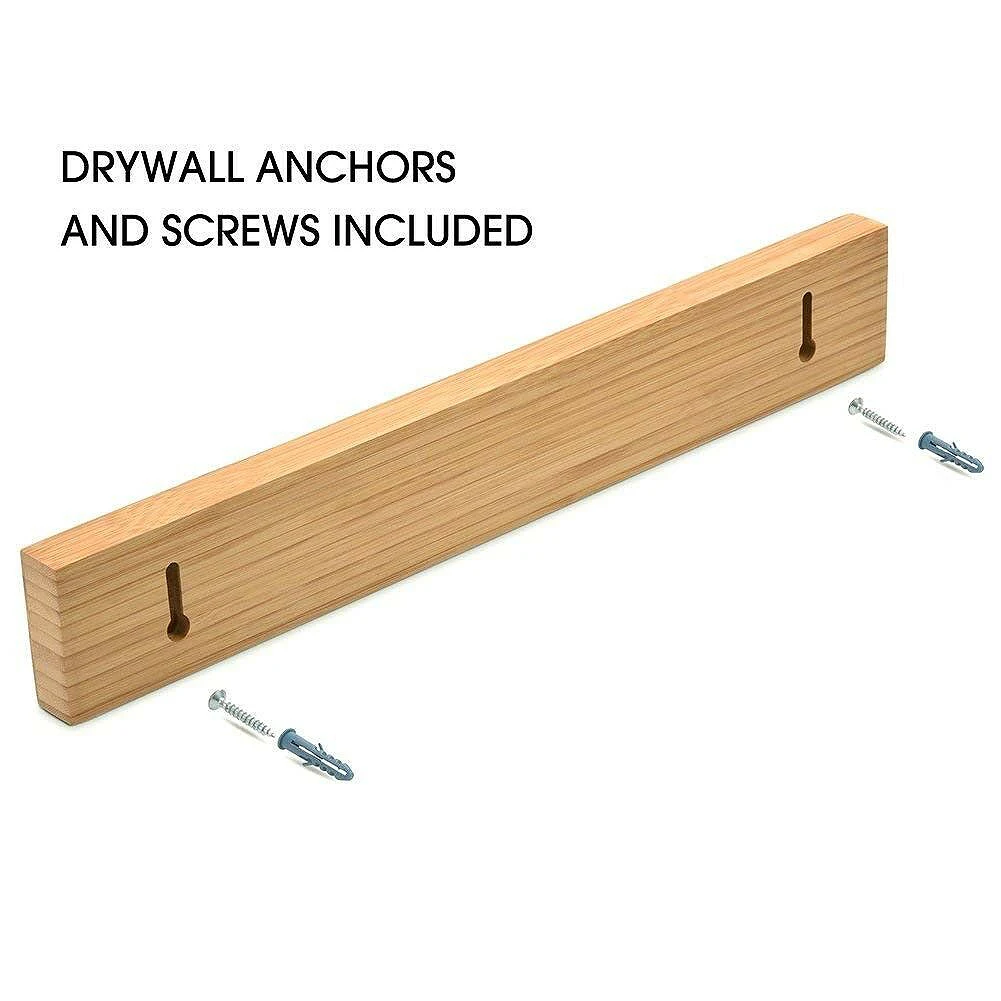 Магнитный держатель для ножей 40 см настенное крепление Бамбуковая деревянная