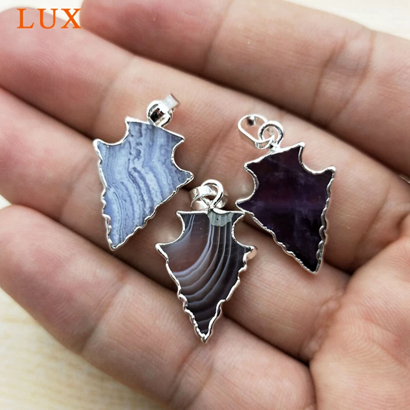 Оптовая продажа мулти цветная стрела кружевное ожерелье кулон со стрелкой