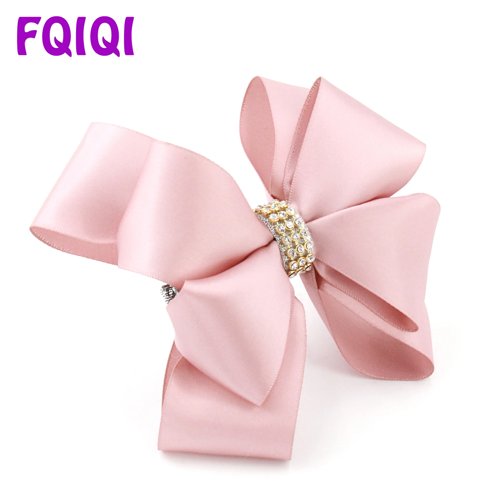 FQIQI 5 дюймов большие элегантные женские заколки для волос девочек ручной работы