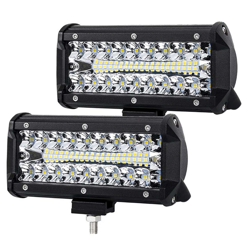 NEXVALY 7 дюймов 138 Вт комбинированная точечная Светодиодная рабочая лампа луч