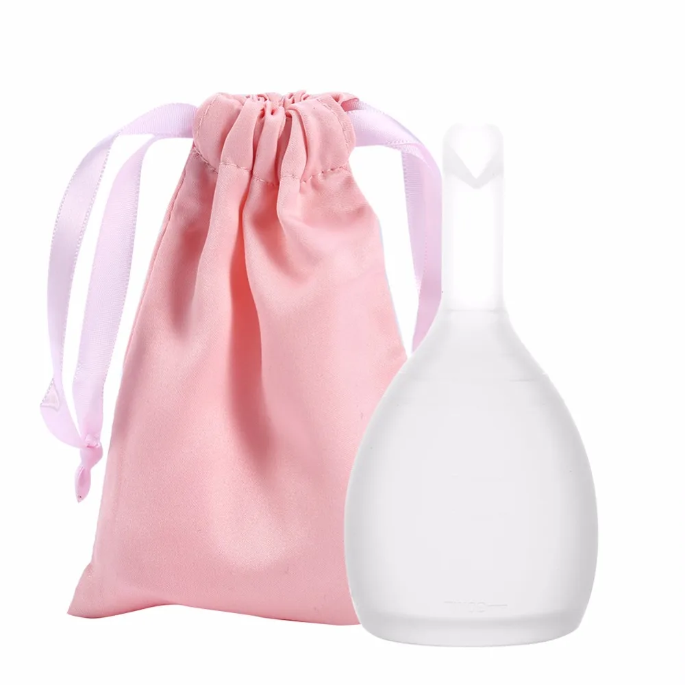 Медицинские силиконовые менструальные чашки для женщин многоразовые мягкие De