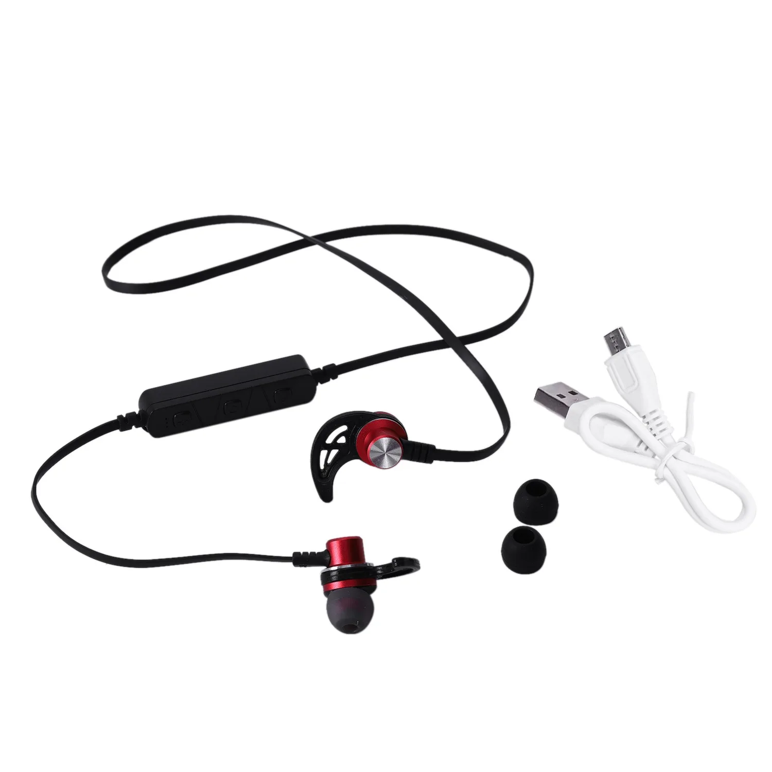 Bluetooth беспроводная гарнитура стерео наушники магнитные спортивные супер бас для