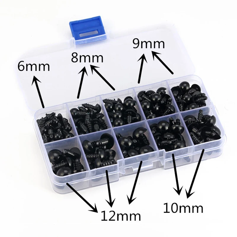 Принадлежности для рукоделия медведь Тедди 6 мм/8 мм/9 мм/10 мм/12 мм с прокладками