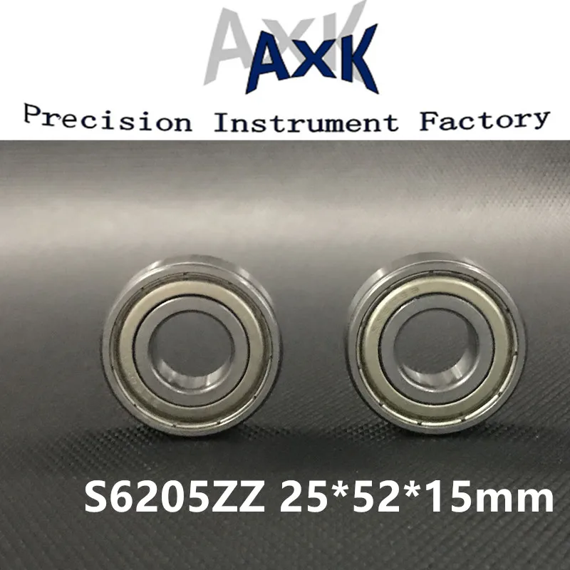 Бесплатная доставка 2 шт металлический экранированный S6205zz 25*52*15 мм глубокий