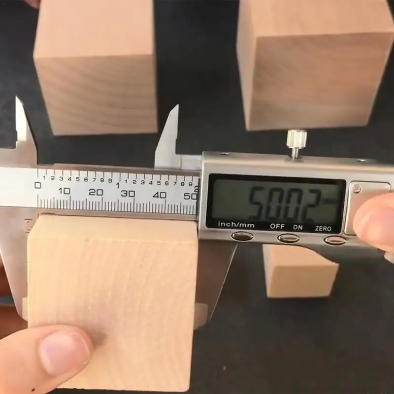 Деревянный кубик Квадратный Блок для украшения дома DIY деревянный