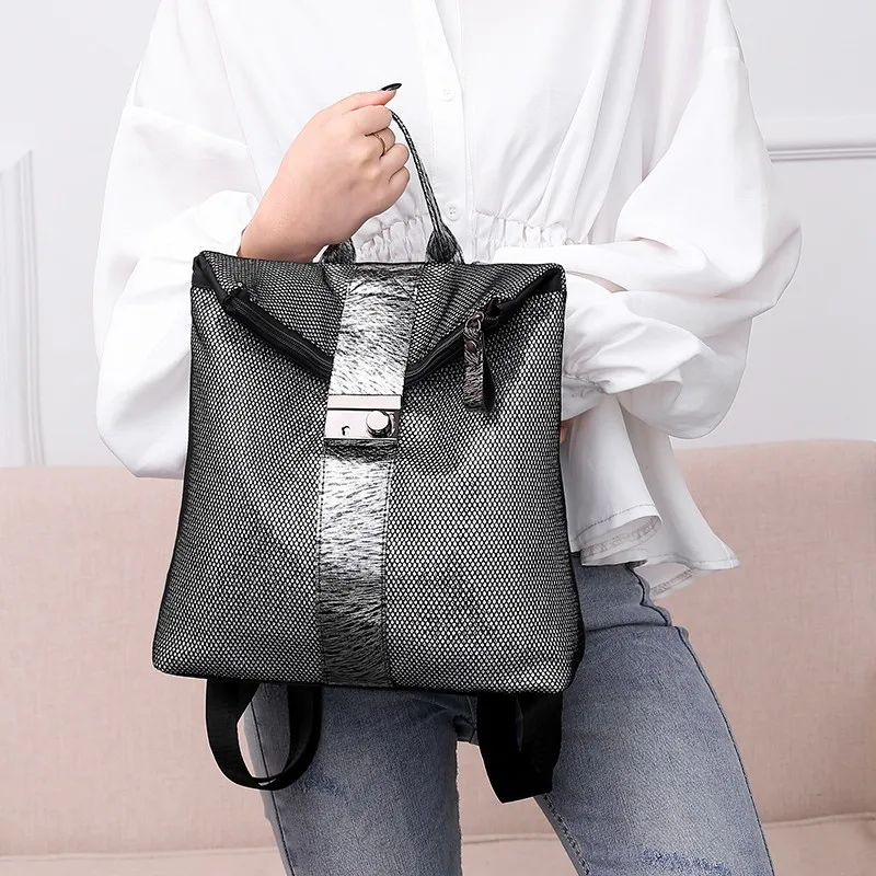 Рюкзак женский кожаный с защитой от кражи 2019 | Багаж и сумки