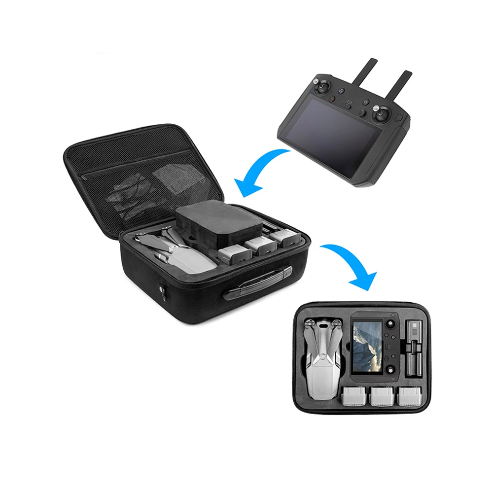 Для DJI Smart контроллер износостойкая EVA сумка для хранения Жесткий чехол на плечо