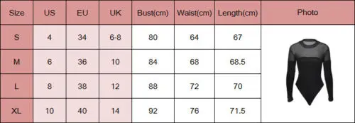 Новые женские прозрачные сетчатые с длинным рукавом высоким вырезом боди трико