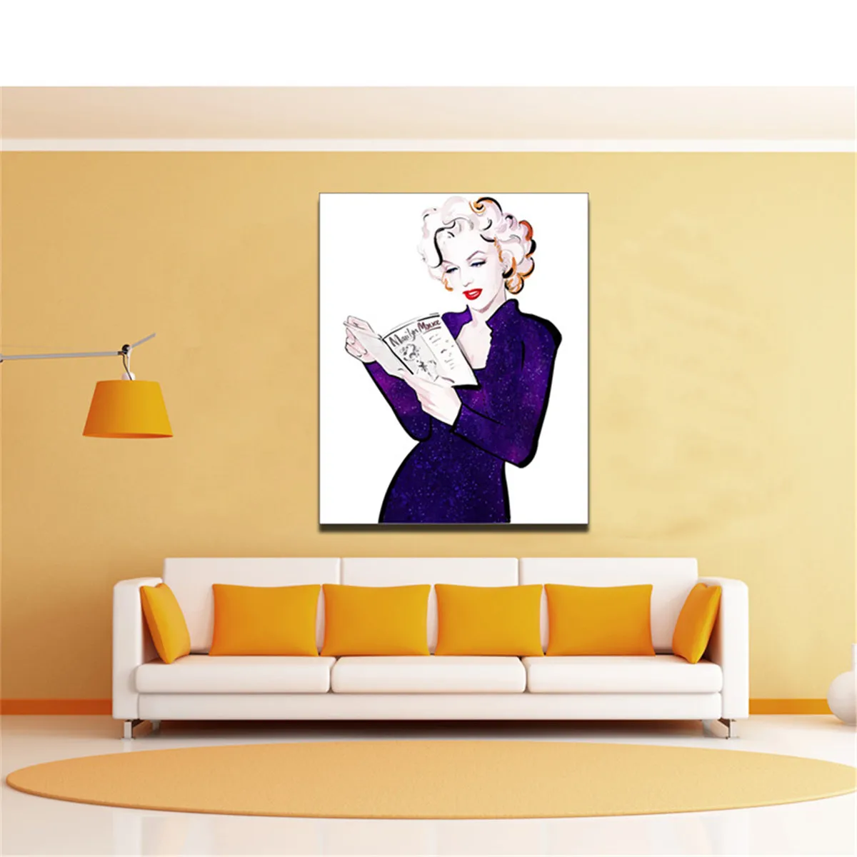 Картина на холсте Мона Лиза Классическая масляная краска для домашнего декора