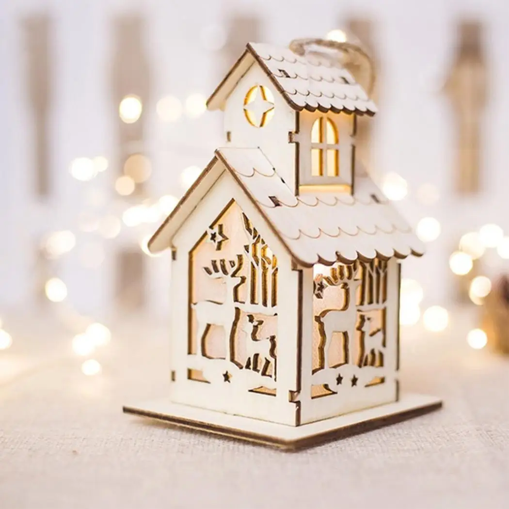 Вечерние освещение украшения Вечеринка теплый подвесной 1 стенка Рождественская