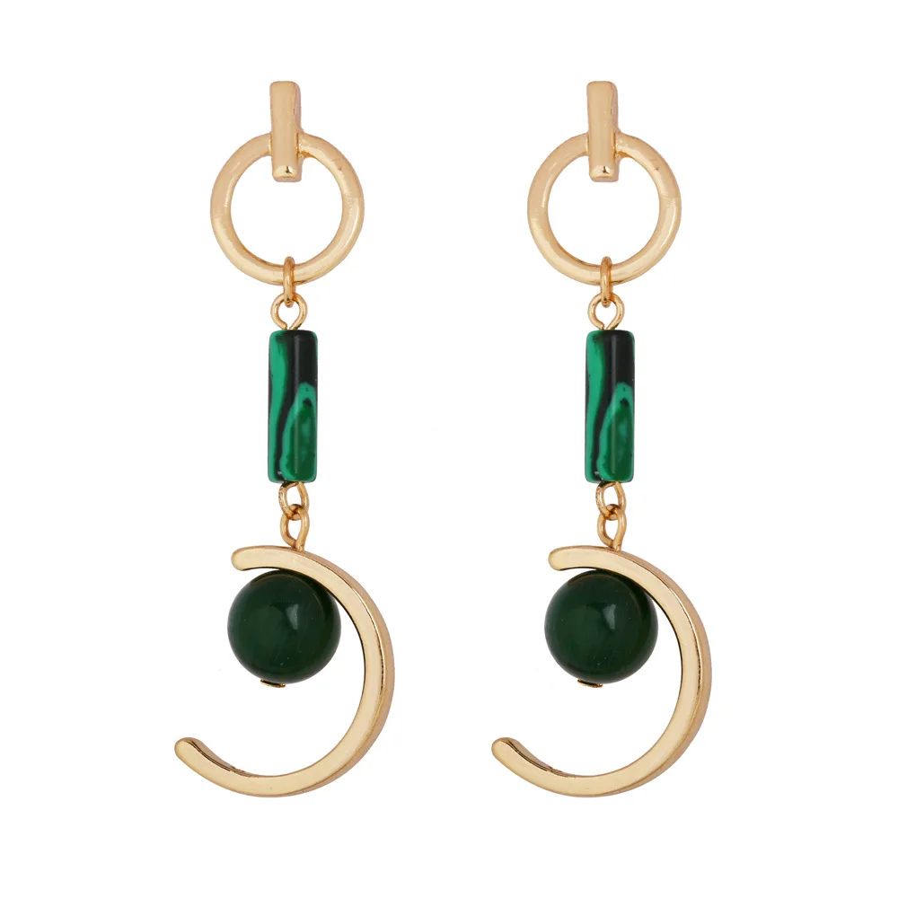 Модные большие серьги в форме капли для женщин 2019 новые уксусная кислота