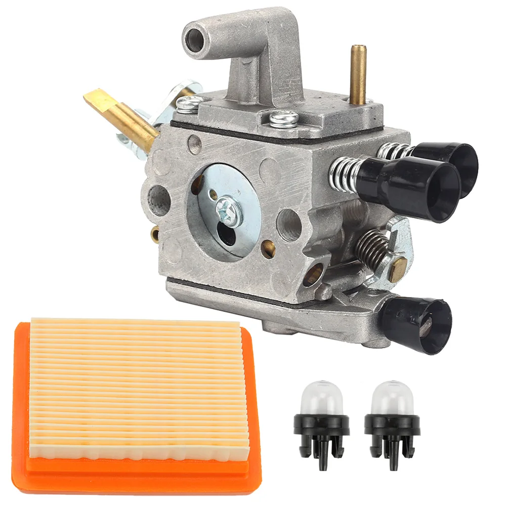Карбюратор Carb + 2 шт./компл. сжимные насосы для FS400 FS450 FS480 SP400 SP450 зама C1Q-S34H воздушный
