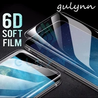 6d soft full cover screen protector for iphone 6 7 8 plus x xr xs max hydrogel film for iphone 7 8 6 6s film not tempered glass