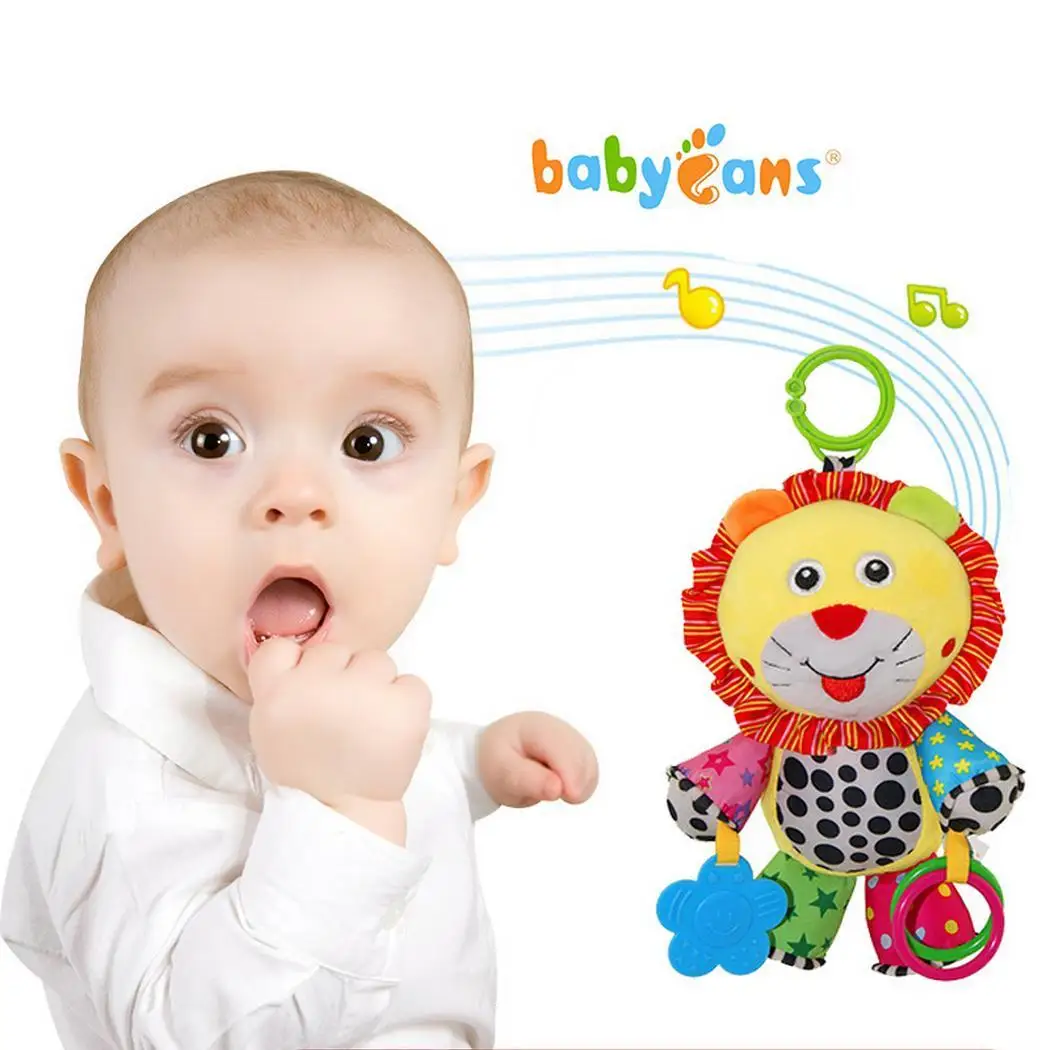 Многоцветное милое музыкальное плюшевое кольцо унисекс для очистки поверхности