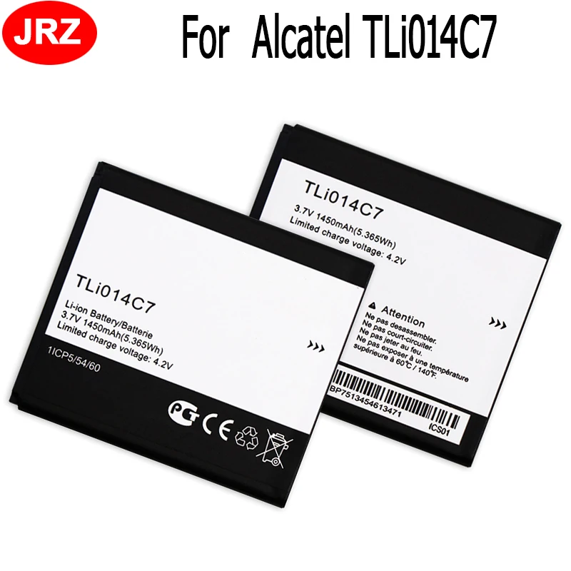 

1450mAh TLi014C7 Battery for ALCATEL onetouch Pixi First 4024D 4.0" TLi014C7 1ICP5/54/60 Accumulator