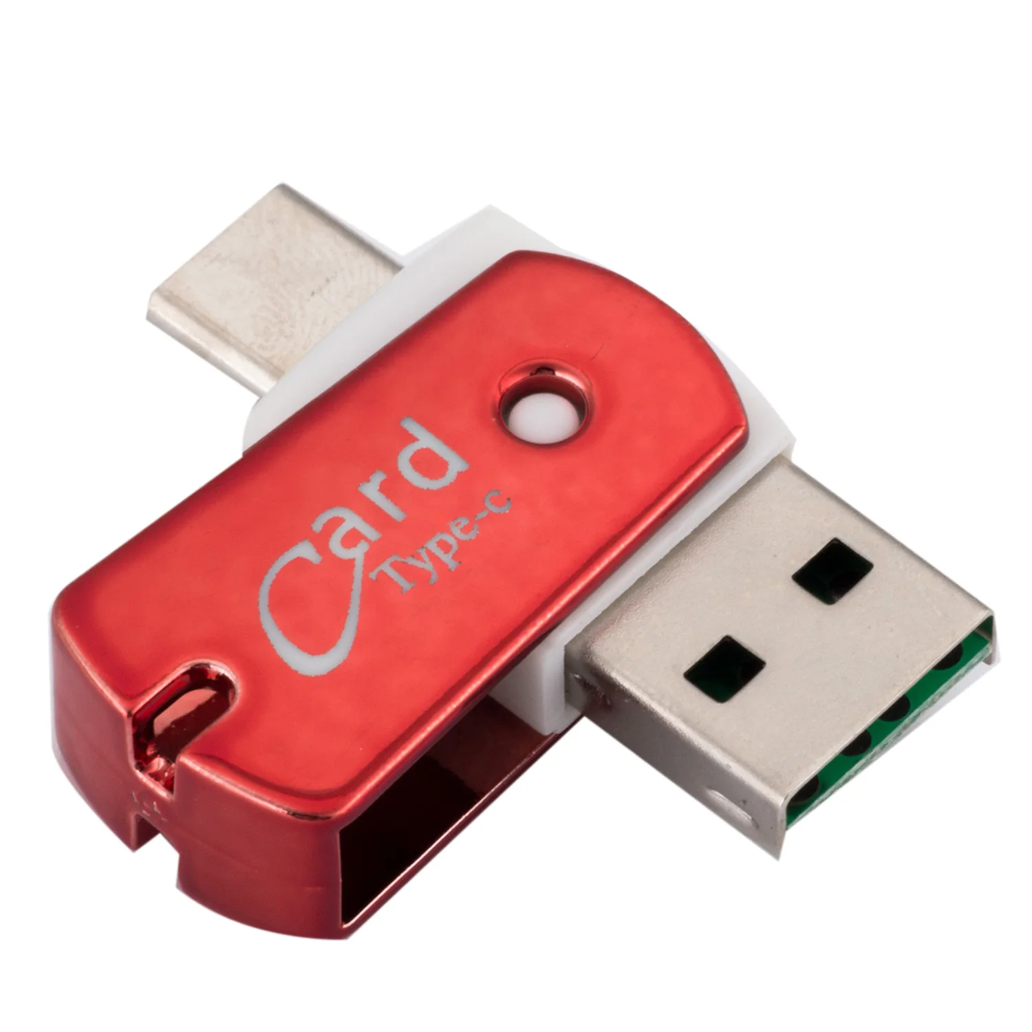 OTG type-C к USB 3 1 Micro-SD TF кард-ридер адаптер для Android мобильного телефона компьютера Lector