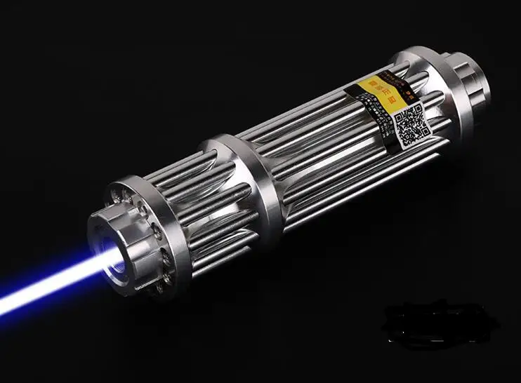 Лидер продаж! AAA высокое Мощность 100 Вт 100000 мВт синий лазерный указатель 450nm Lazer Flash