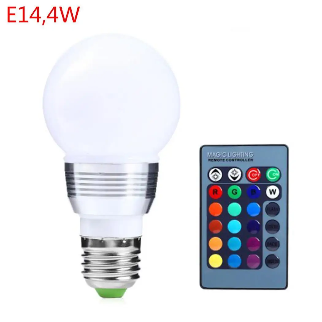3 W/4 W/5 W/9 W разноцветная лампа светодиодный Красочные 75 декоративный свет E27 GU10 E14