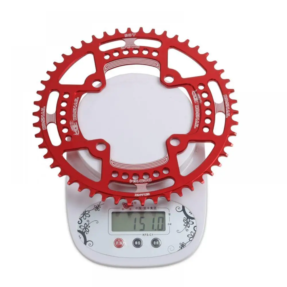 Велосипедный Кривошип BCD104 32/34/36/40/42 T/44/46/48/50 T Круглый MTB горная дорога коленчатый