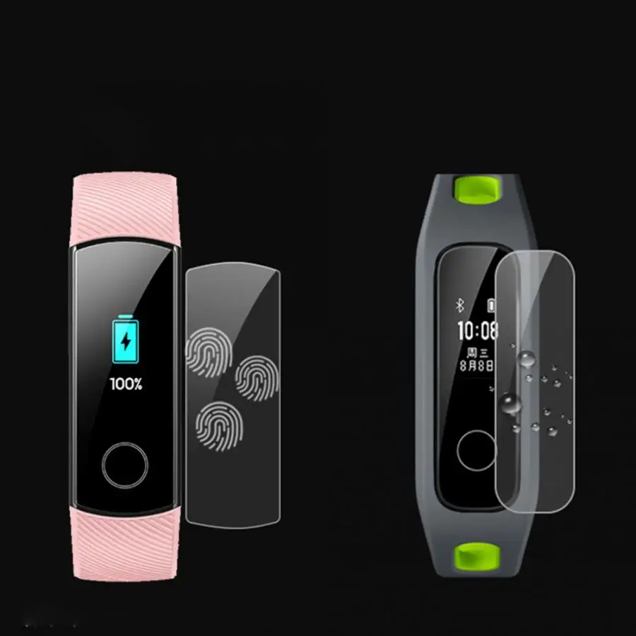 Спортивные Смарт часы браслет из ТПУ Взрывозащищенная пленка Защита экрана для