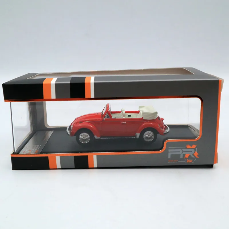 Литые модели автомобилей премиум класса X 1:43 SUPER BEETLE 1973 CONVERTIBLE RED PRD530 Ограниченная