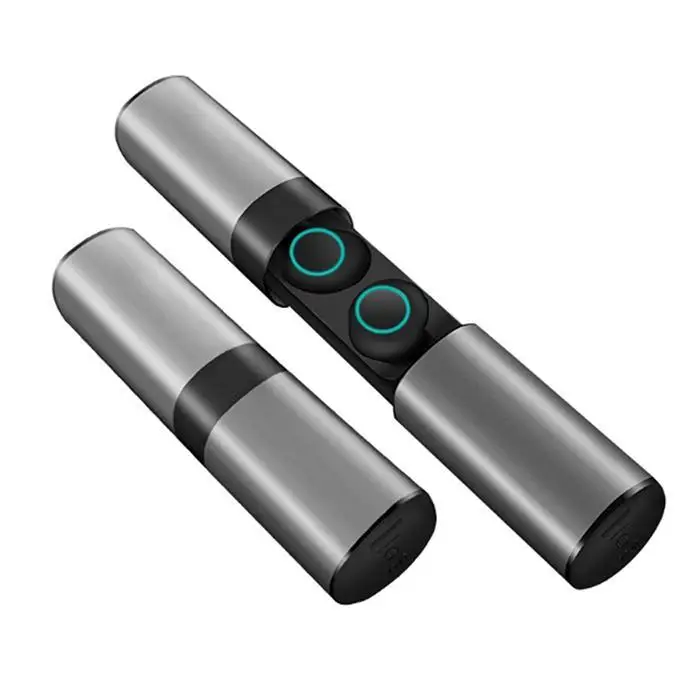 Мини T1 наушники вкладыши TWS с V5.0 Bluetooth 3D True Беспроводной стерео микрофоном
