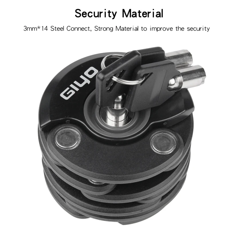SEWS-GIYO велосипедный замок Противоугонный горный велосипед фиксированный