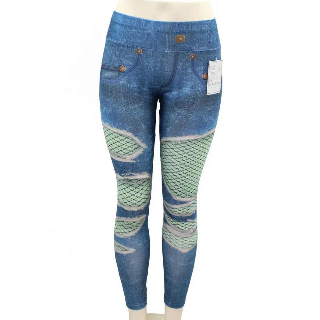 Для женщин Повседневное женские Леггинсы для йоги из всех сезонов Рыбы Чистая