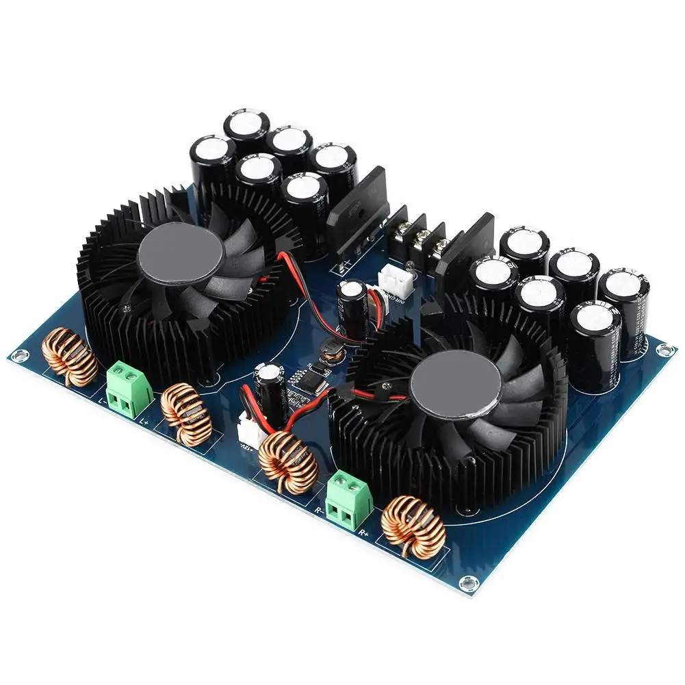 XH M258 высокомощная цифровая стерео аудио Плата усилителя мощности TDA8954TH Dual Chip