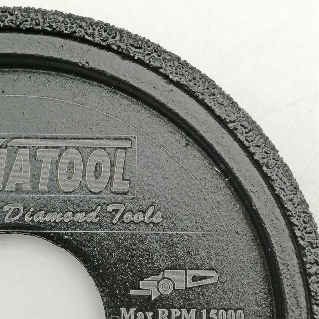 DT-DIATOOL 2 шт/pk Dia 75mmx10 вакуумная пайка алмазного шлифовального плоского колеса Арбор
