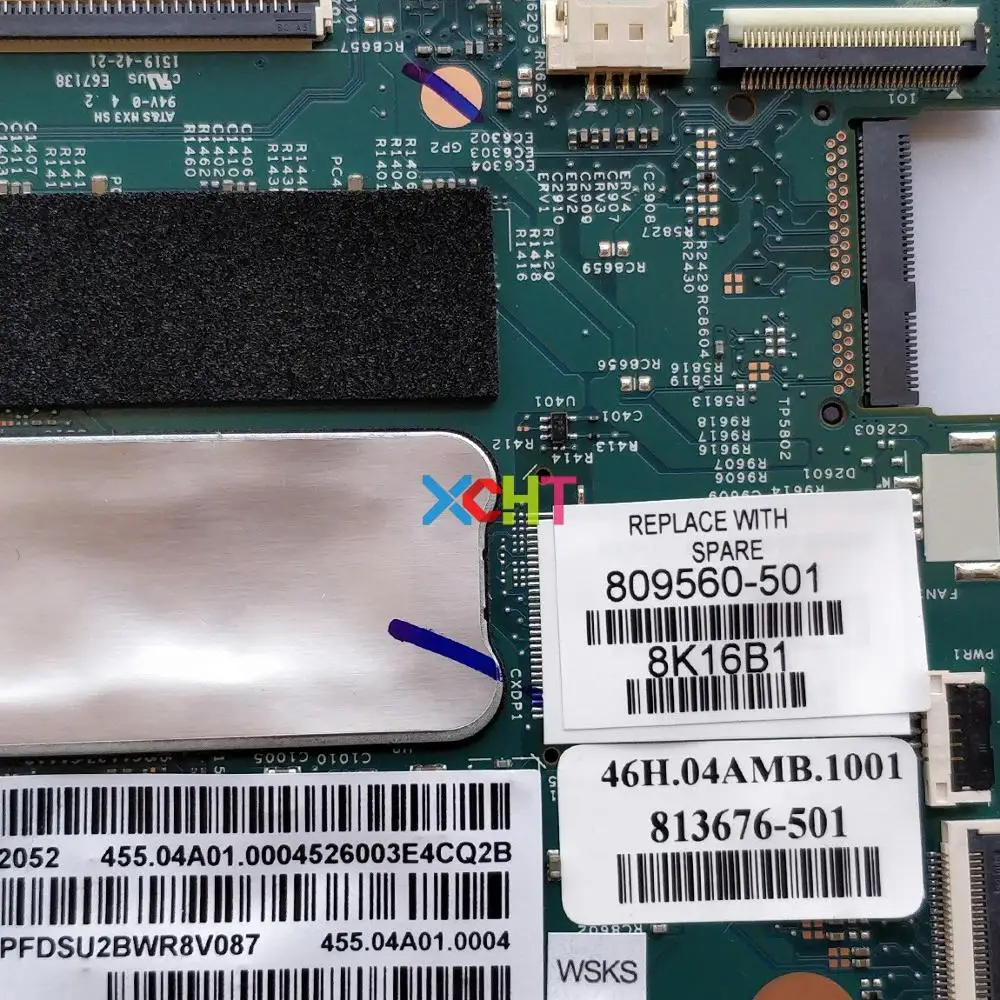 809560-501 809560-001 UMA w M-5Y10C CPU 4GB RAM для HP Pavilion X360 11 11-K 11T-K000 Серия ноутбуков Ноутбуки PC