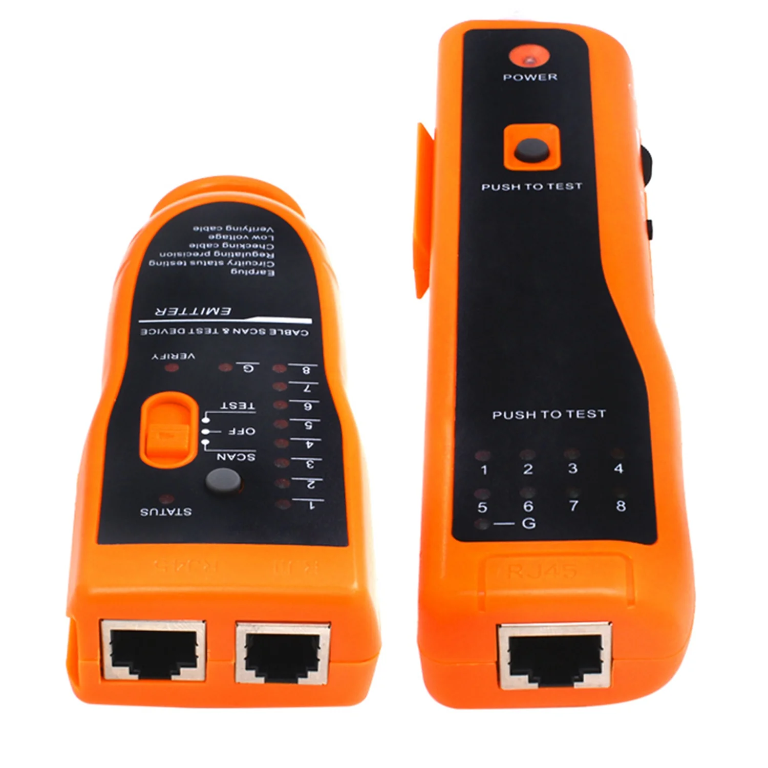 Utp Stp Cat5 Cat6 Rj45 Lan Сетевой кабель тестер линия Finder Rj11 телефонный провод трекер Tracer
