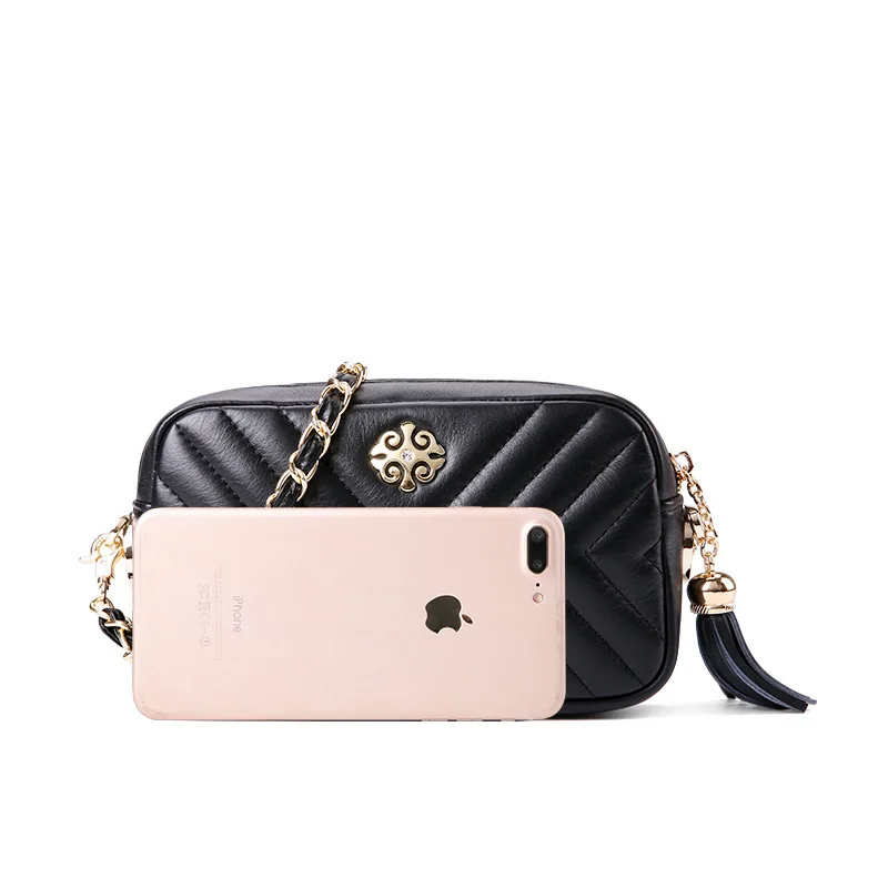 GIAEVVI натуральная кожа Crossbody Для женщин Сумочка дизайнер Малый Курьерские сумки