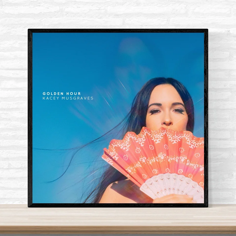 Kacey Musgraves золотой час музыкальный альбом Обложка постер печать на холсте