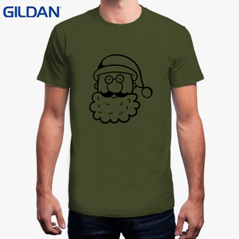 Для мужчин майка мультфильм Personalizar Sudaderas Рождество Санта футболка модная Флер