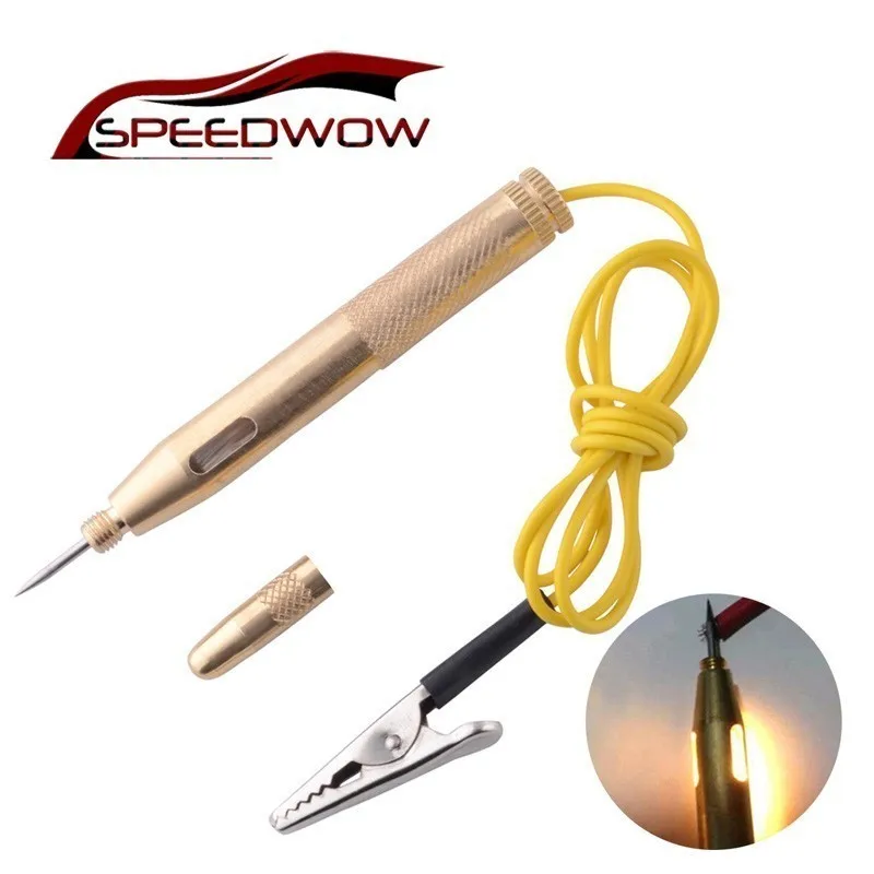 Автомобильный светильник SPEEDWOW DC 6V 24V диагностический прибор для проверки цепи