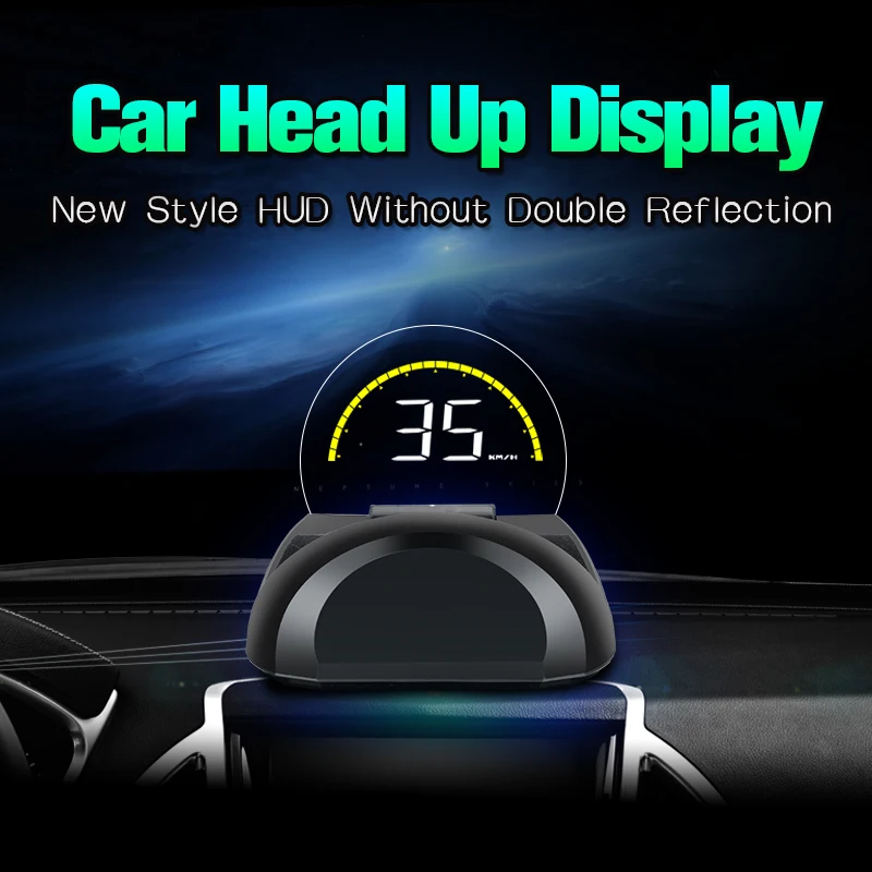 Newest C700 OBD2 Car Head-Up Display HUD With Mirror Digital Projection Car speedometer On-Board Computer Fuel Mileage&temp