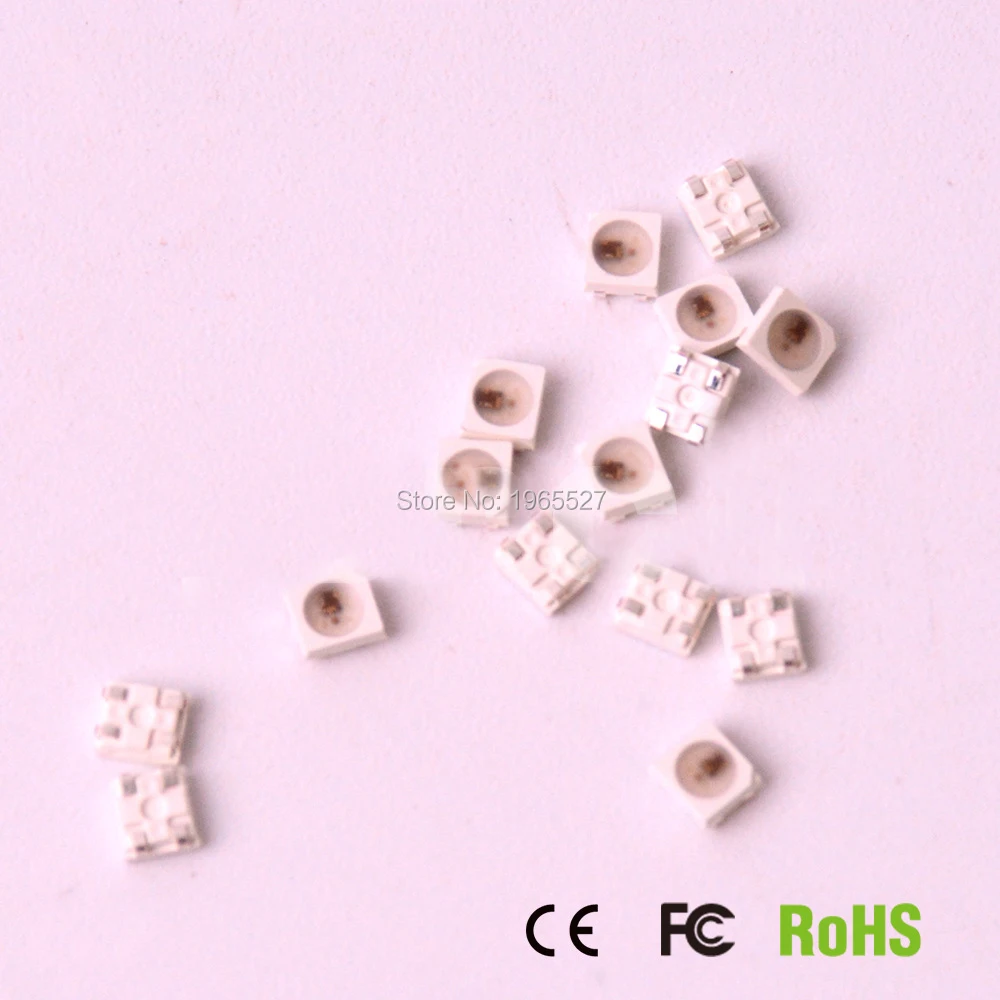 (100 шт./лот) светодиодный чип Mini SMD 2427 SK6812 RGB Адресная цифровая полноцветная