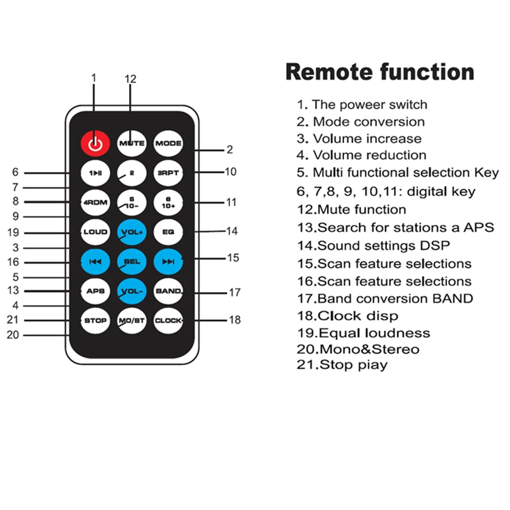 Автомобильный плеер fm-передатчик Bluetooth Радио стерео 1 Din 12V USB/SD MMC AUX аудио Авто