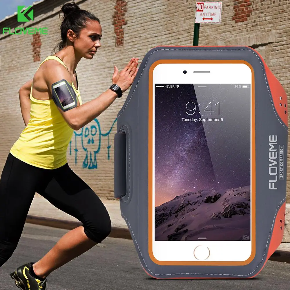 Универсальный спортивный чехол FLOVEME для Samsung S10 S9 S8 Edge Running Fitness Phone Xiaomi Redmi Note 7